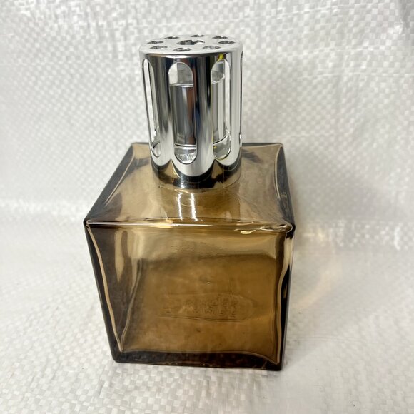 Lampe Berger Paris brown Glass Catalytic Home Fragrance Lamp 3" square - Picture 2 of 12